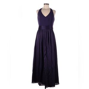 Vera Wang navy blue bridesmaid dress
